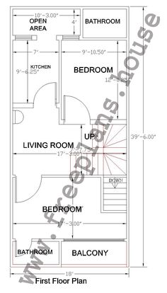 the floor plan for a two bedroom apartment with an attached bathroom and living room area