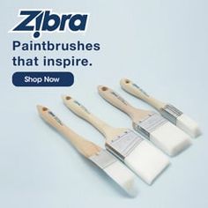 three paintbrushes that inspire shop now