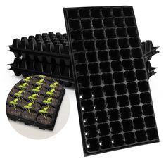 PRICES MAY VARY. Proper Size: Individual cells measure approximately 1.5" in diameter and depth and are suitable for starting and growing most small plants. Size of seed tray is 21.4" × 11.4" × 2.1". Design of Drainage Hole: The inclined design of the cell wall and the drainage holes at the bottom facilitate drainage and prevent root damage due to excessive watering. Safe Nurturing and Transplanting: Seed starter trays provide individual growing space for each plant, helping each plant get bette Transplanting Plants, Mango Plant, Seed Growing, Growing Seedlings, Seed Starter Kit, Plant Seedlings, Seed Starter, Cell Wall, Seed Germination