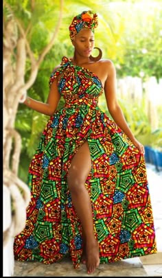 African Print Maxi Dress for Women Do you love wearing fashionable African outfits made of high quality fabrics with top notch tailoring? If yes, kindly place your orders for this African Dress for women. We do for individuals, groups, couples and even families and cater to both males and females. This particular outfit can be used for formal events, dinner dates, weddings and other events where African fashion is Paramount. All outfits are made to order for exact fit per customer wishes and shipping is expedited through DHL for fast and reliable delivery. Please feel free to start Etsy conversation with us. Also, you will need to select your preferred size and send us your measurements when placing your order. I look forward to making you look very stylish and the envy of all Infinity Dresses, Ankara Maxi Dress, Imperial Fashion, African Print Clothing, 45th Birthday, Best African Dresses, Afrikaanse Mode, African Wedding Dress, Dress Colors