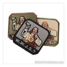 WWJS? Morale Patch Moral Patches, Morale Boosters, Morale Patches, Combat Training, Tactical Patches, Morale Patch, Cool Patches, On The Ground