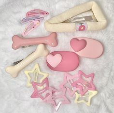 Kawaii Hair Clips, Cute Things To Buy, Kawaii Hairstyles, Kawaii Jewelry, Shape Shifting, Kawaii Accessories, Pink Girly Things, Girly Accessories