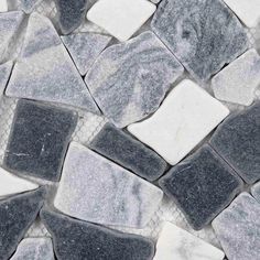 grey and white marble mosaic tiles