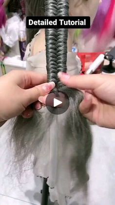 4.5K reactions · 393 shares | Detailed tutorial #hairtutorial #viral 
#instagram #reelsinstagram #reels 

#hairstylist #hair #hairtutorial #hairstylist 
#mehndi #makeupartist #makeup | saziya-makeovers | Dhruv Goel · The Simple Life Tail Braids, Simple Life, Hair Tutorial, Makeup Artist, Hair Stylist, Braids, Makeup, Hair Styles