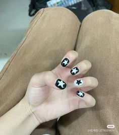 Masc Acrylic Nails, Masc Nail Art, Nail Inspo Grunge, Masc Nails, Spiral Nails, Stars Nail Art