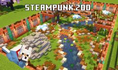 the map for steampunk 200 in minecraft