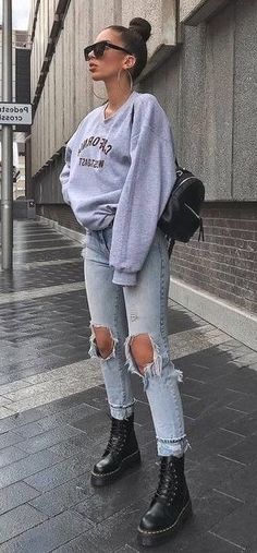 Cooler Style, Trendy Spring Outfits, Ootd Outfits, Clothing Sites, Outfit Jeans, Trendy Fall Outfits, Looks Street Style, Outfit Trends, Outfits Spring