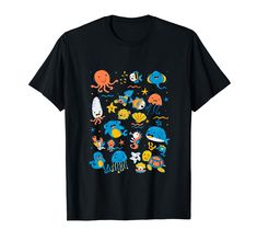 an image of children's t - shirt with sea animals