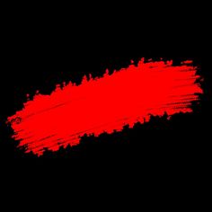 red paint smudges on black background