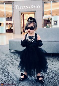 Halloween With Toddlers, Cute Toddler Halloween Costumes, Tiffany Costume, Toddler Halloween Costume, Toddler Dress Up, Something Funny, 1st Halloween, The More The Merrier, Holly Golightly