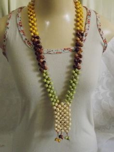 . Beaded Necklace, Pins