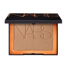 Iconic powder bronzer in nine, talc-free shades creates instant warmth that lasts all day. Very light bronze with neutral undertones. Shimmering finish. BRONZER. Nars Bronzer, Nars Laguna, Talc Free Powder, Bronzer Powder, Best Bronzer, Nars Blush, Smooth Skin Texture, Nars Makeup, Matte Bronzer