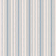 a blue and white striped wallpaper with vertical stripes