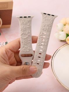 Exciting Promotion News: Purchase both our cherry blossom watch band and leopard engraved watch band together to enjoy a whopping 50% discount! Don't miss out on this incredible offer. Contact the seller to obtain your exclusive coupon code. Upgrade your wristwear collection with these stunning designs at an unbeatable price!  🌸Embark on a captivating journey with our enchanting Floral Carved Apple Watch Band, where the charm of vibrant bouquets surrounds you and flowers dance with joy. 🌸Compa Pink Apple Watch Band, Iphone Watch Bands, Engraved Watch, Apple Watch Bands Women, Rose Gold Apple Watch, Vibrant Bouquet, Flower Watch, Ultra Series, Watch Engraving