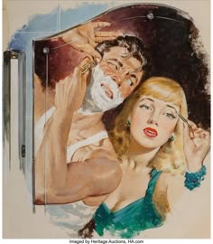 Romance Arte, Arte Pulp, Illustration Kunst, Vintage Illustration Art, Retro Kunst, Vintage Couples, 캐릭터 드로잉, Romance Art, Pulp Art