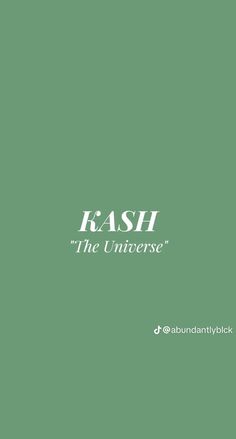 the words rash are in white on a green background