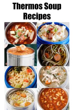 best soups to pack for thermos lunches Lunch Recipies, Best Soups, Soup Ideas, Favorite Soups, Day Of The Week, My Family, Soup Recipes, Soups, The Office