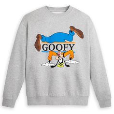 Goofy Pullover Sweatshirt for Adults | shopDisney Disney Fits, Goofy Disney, Disney 100, Disney Fashion, Bare Necessities, Teacher Outfits, Disney Trip, Mickey And Friends