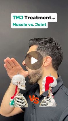 Dr. Joe Damiani - TMJ, Head & Neck Specialist on Instagram: "Comment the word ‘JAW’ on this video if you need a structured plan to fix TMJ Disorder or Jaw Pain.  When it comes to jaw pain there is a big difference between if it’s a joint problem or a muscle problem…. The treatments also differ, and in this video I show a simple muscle release vs a joint movements to create mobility.   If you’re not sure if you have a muscle or joint issue, check my video from two days back for a simple test. If you don’t feel like doing that, just try each of these and see which works better for you!    #tmj #tmjdisorder #tmd #dentist #dentistry #chronicpain #headacherelief #neckpainrelief" Jaw Pain Relief, Tmj Relief, Jaw Pain, Muscle Relief, Neck Pain Relief, Vagus Nerve, Headache Relief, Facial Skin Care Routine, Muscle Tension