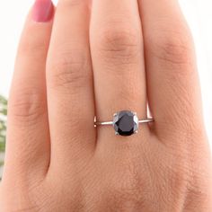 Womens Simple Black Stone Ring, Black Cocktail Ring, Black Promise Ring, Black CZ Silver Ring, Unique Promise Ring for Her WE OFFER UNLIMITED PERIOD INSTALLMENTS PLAN This is a beautiful, stunning, feminine ring that works well for all occasions, styles, and ages. You will love it! Ring information: Stone: Black cubic zirconia Approximate size: 8.0mm Metal type: Silver Metal stamp: 925 sterling silver Installment Payments We offer installment payments for an unlimited period for absolutely all p Minimalist Black Wedding Jewelry, Black Cocktail Ring, Womens Wedding Ring Sets, Wedding Ring Sets Unique, Silver Crown Ring, Unique Promise Rings, Dainty Wedding Ring, Emerald Wedding Rings, Black Stone Ring