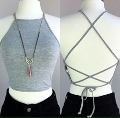 T Shirt Tank Top Diy, Diy Trendy Tops, Diy Tank Top Pattern, Patron Crop Top, Croptop Diy, Crop Top Diy, Crop Top Sewing Pattern