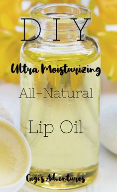 Lip Oil Natural, Best Lip Oil Beauty Products, Essential Oils For Lips, Best Oils For Lips, Lip Oils Diy, Lip Oil Stain, Diy Natural Cosmetics, Diy Lip Oils, Diy Lip Oil Gloss