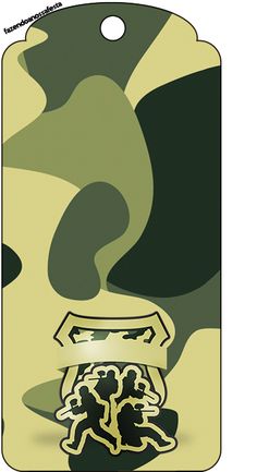 an army camo pattern with a gold emblem on the back of a cell phone case