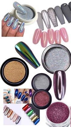 https://amzn.to/3TG1al7 Metallic Nail Colors, Diy Nails Tutorial, Metallic Nail, Classic French Manicure, Gel Art, Metallic Nails, Healthy Nails, Nail Tutorials, Nail Trends