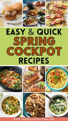 easy and quick spring cookpot recipes