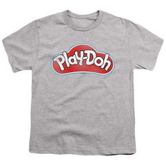 Play-doh Dohs - Youth T-Shirt Youth T-Shirt (Ages 8-12) Play-doh Kids Athletic, Top Baby Products, Play Doh, Kids Logo, Yoga Clothes, Up To Date, Tshirt Logo, Kids Shirts, Long Sleeve T Shirt