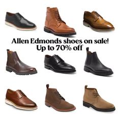 Allen Edmonds shoes on sale! Up to 70% off #LTKGiftGuide #LTKMens #LTKWorkwear Allen Edmonds Shoes, Shoes On Sale, Allen Edmonds, Gift Guides, Shoe Sale, Derby