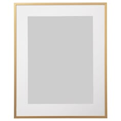 a white and gold frame with a light brown border on the bottom, in front of a white background