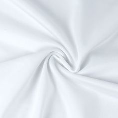 the white fabric is very soft and smooth