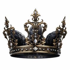 King Crown Clipart in Chiaroscuro Art Style: 4K & SVG Crown Clipart, Anniversary Tattoo, Crown Vector, Crown Illustration, Crown Png, Gothic Crown, Chiaroscuro Art, Crown Art, Digital Banners