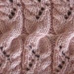 a close up of a knitted blanket