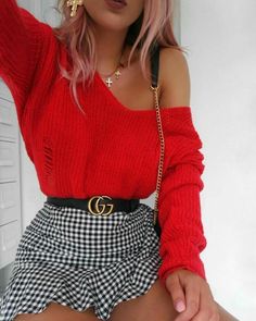 Outfit Ideas College, Miniskirt Outfits, Ladies Dress Design, Mode Inspiration, Outfits Casuales, Comfy Outfits, Skirt Outfits, Look Fashion, Cute Clothes