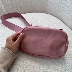 Brand New No Tags Pink Pink Belt Bag, Lululemon Bag, Lululemon Bags, Lululemon Pink, Pink Belt, Mini Bags, Pink Bag, Belt Bag, Mini Bag