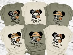 Custom Animal Kingdom Safari Shirt, Disney Trip 2023 Shirt, Disney World Family Shirts, Disney Birthday Animal Kingdom Outfit, Disney World Family Shirts, Animal Kingdom Safari, Family Shirts Disney, Matching Family Shirt, Safari Shirt, Disney Trip Planning, Disney Animals, Family Shirts Matching