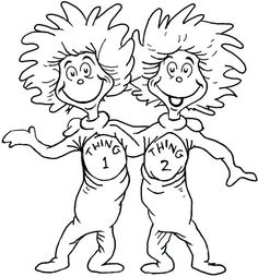 the cat in the hat coloring pages printable for kids to color and play with