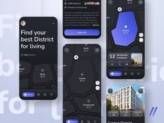 the app is designed to look like an apartment building