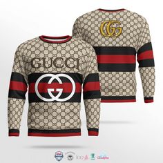 Sweater Designs, Gucci Shirts, Sublimation Christmas, Dope Outfits For Guys, Swag Outfits Men, Men Fashion Casual Outfits, Designer Clothes For Men, Dope Outfits, Gucci Black