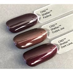 Discover the CND Shellac Gel Polish - a unique gel polish system with over 250 designer shades. Featuring a Base Coat, Color Coat and Top Coat, and using the exclusive CND LED Lamp for optimal results, this gel polish is easily removable without causing any nail damage. Get yours today at Nail Maxx Beauty Supply. Fall Floral Nails, Simple Fall Nails, Fall Gel Nails, Gel Nail Colors, Cnd Shellac, Shellac Nails, Colorful Nail Designs, Neutral Nails, Dipped Nails