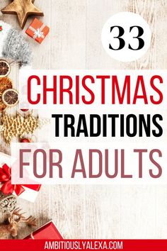 christmas traditions for adults Unique Christmas Traditions, Minimalist Christmas Gifts, Christmas Activities For Adults, Christmas Traditions For Couples, Christmas Self Care, Traditions For Couples, Self Love Ideas, Advent Calendar Activities