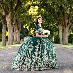 Selling Quince Dress Emerald Green Color With Gold Butterflies For $400. Bought For $1,400 In Juarez, Mx. Selling Dress With Crinolina And Crown(From Last Picture). Dress Size Is Small Or 2-4 But Has Back Lace Which Can Be Adjusted To Fit Xs Or M. Dress Is Strapless With A Draped Sleeve But We Used An Undershirt For A Modest Look, We Can Give You Undershirt As Well If You Want It. Used Dress 3 Times Different Days For Pictures And Quince Day. Would Need To Be Dry Cleaned. Emerald Green Quinceanera Dresses, Green Quinceanera Dresses, Picture Dress, Quinceanera Photoshoot, Dress Emerald Green, Quinceñera Dresses, Quince Dress, Emerald Green Color, Drape Sleeves