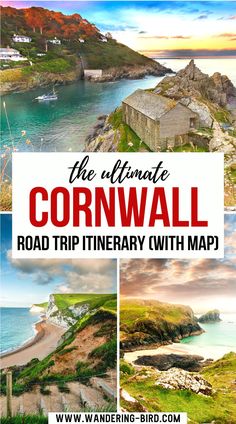 The Ultimate Cornwall Road Trip Itinerary (with map) Cornwall Outfit Ideas, European Road Trip, Road Trip Places, Road Trip Europe, Ireland Vacation