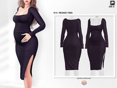 the sims 4 Sims 4 Challenges, Play Sims 4, Pregnancy Dress, Free Sims 4, Tumblr Sims 4