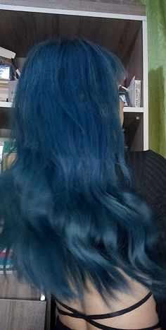 Faded Blue Hair, Blonde And Blue Hair, Kylie Hair, Concert Hairstyles, Hot Pink Hair, Dark Blue Hair, Creative Hair Color, Hair Things, Hair Color Blue