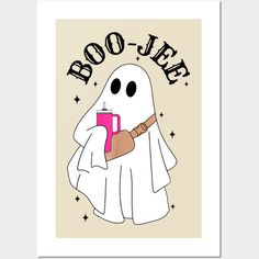 Boo-Jee Stanley Halloween Inspired Ghost halloween shirt -- Choose from our vast selection of art prints and posters to match with your desired size to make the perfect print or poster. Pick your favorite: Movies, TV Shows, Art, and so much more! Available in mini, small, medium, large, and extra-large depending on the design. For men, women, and children. Perfect for decoration. Helloween Wallpaper, Halloween Wallpaper Iphone Backgrounds, Halloween Wallpaper Backgrounds, Halloween Wallpaper Cute, Diy Projektit, Cute Fall Wallpaper, Whatsapp Wallpaper, Halloween Wallpaper Iphone, Preppy Wallpaper