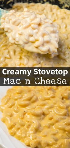 creamy stovetop mac n cheese is the perfect side dish