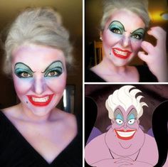 Little Mermaid Makeup, Carnaval Make-up, Halloween Decor Diy, Carnaval Costume, Halloween Makeup Inspiration